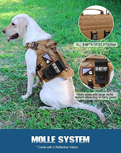 Petnanny Tactical Dog Harness Service Vest - Image 5