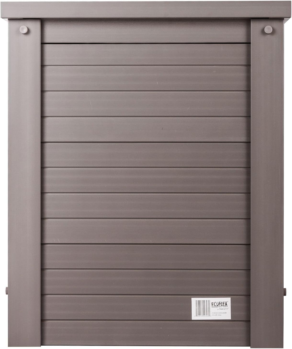 New Age Pet ECOFLEX Dog Crate End Table - Furniture-Style Pet Crate for Crate Trained Dogs - Stainless Steel Tubing & a Latched Closure - 10 Year Manufacturer's Warranty, Medium