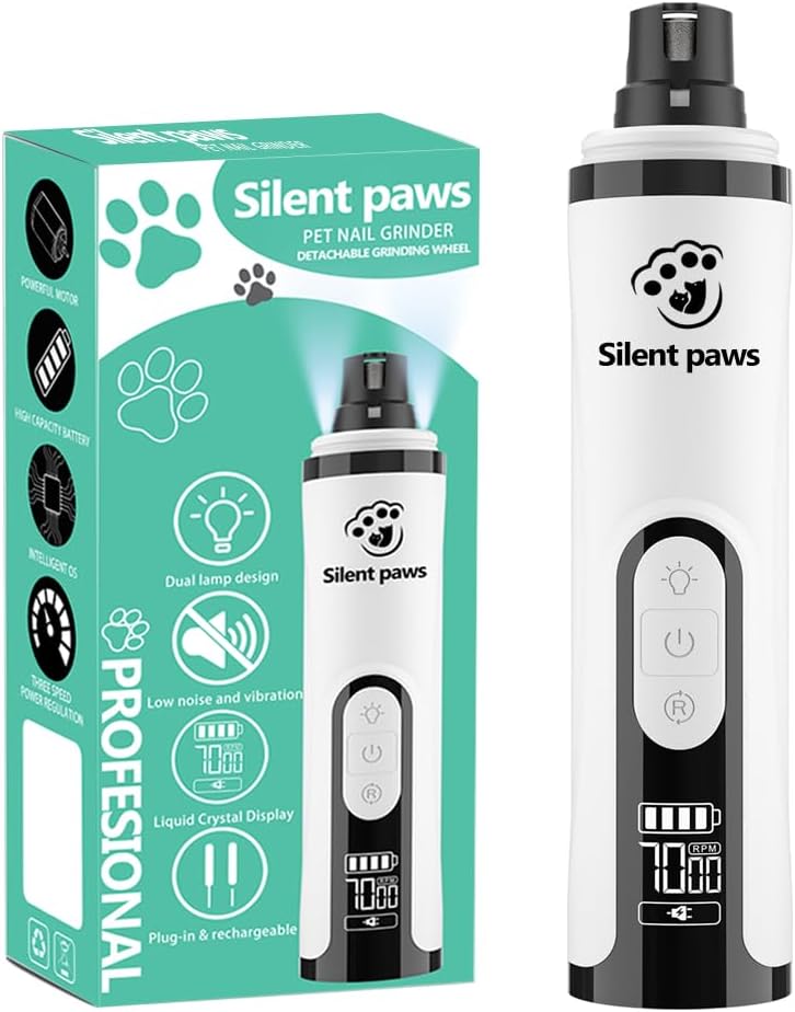 Silent Paws 3-Speed Dog Nail Grinder by Unknown