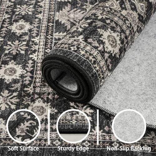 Grey Area Rug 10x14 for Living Room Bedroom - Image 7