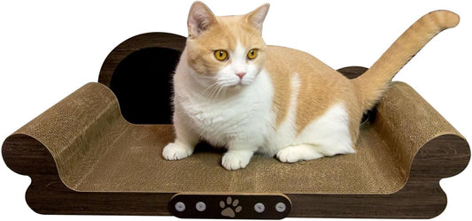Cat Scratcher Couch Cat Scratching Bed Large Cat Scratcher Bed Cat Lounge Bed Scratching Pad for Indoor Cats