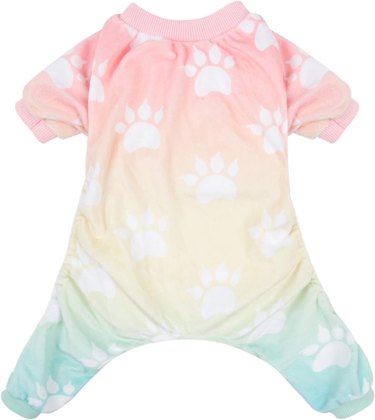 CuteBone Small Dogs Outfit Soft Puppy Onesies Pjs Dog Pajamas Pet Coat Cat Apparel Comfy Doggie Jumpsuit Bodysuit for All Seasons P09XL