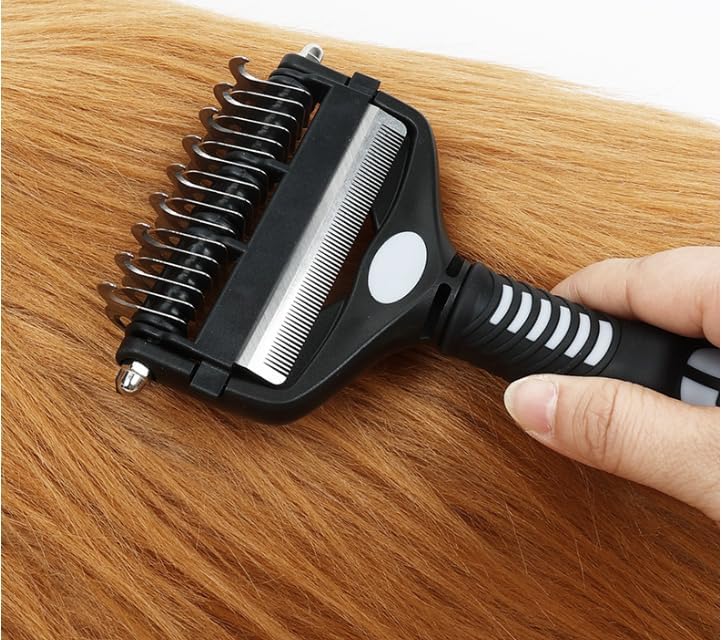 3-IN-1 Pet Deshedding and Grooming Tool, Grooming Brush - Image 3