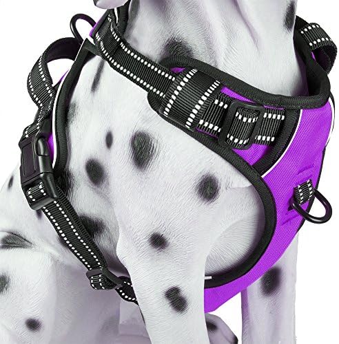 PoyPet No Pull Dog Harness Medium, Reflective Vest by PoyPet