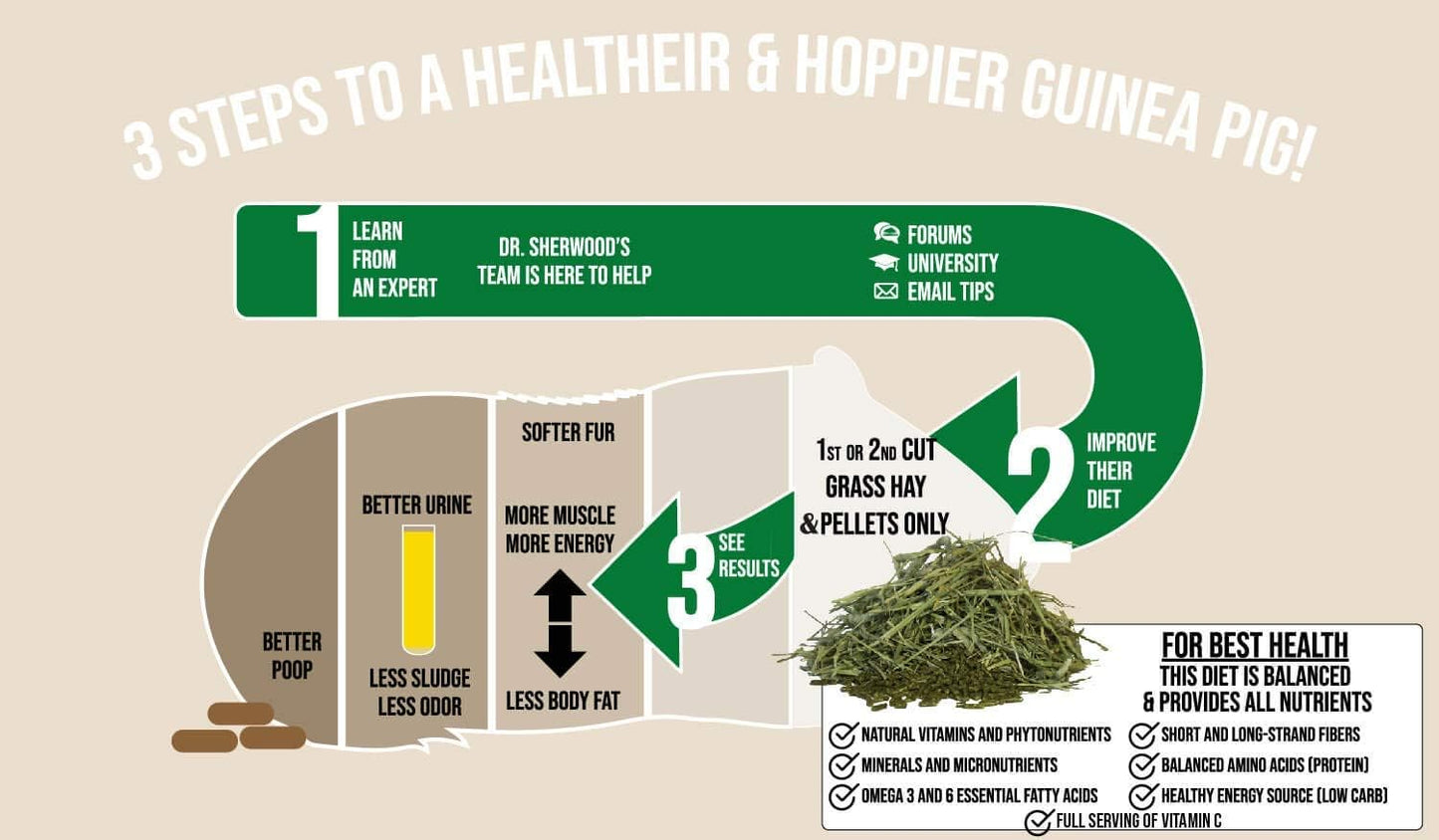 Sherwood Pet Health Baby Guinea Pig Food -4.5 lb.