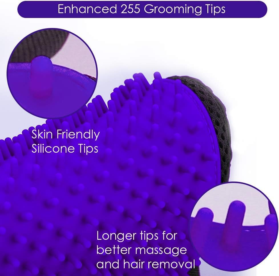 Pet Hair Removal Glove with 255 Silicone Tips - Image 3