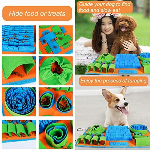Vivifying Snuffle Mat for Dogs, Interactive Dog Puzzle Toy for Boredom - Image 4