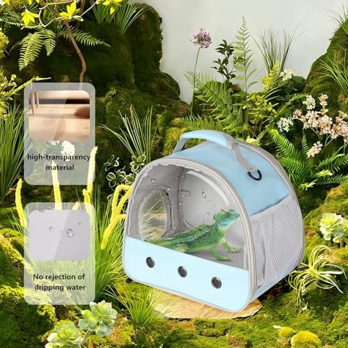 Bearded Dragon Travel Carrier, Lizards Cage, Small Animal Bag - Image 5
