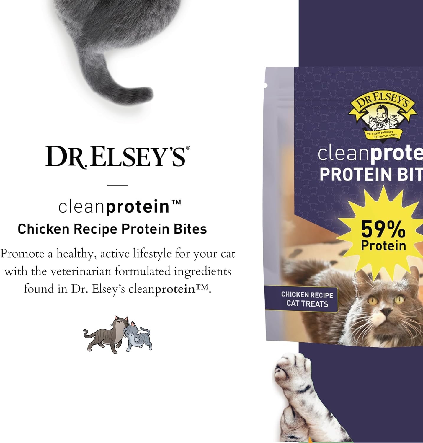 Dr. Elsey's cleanprotein Protein Bites Chicken 6 oz.