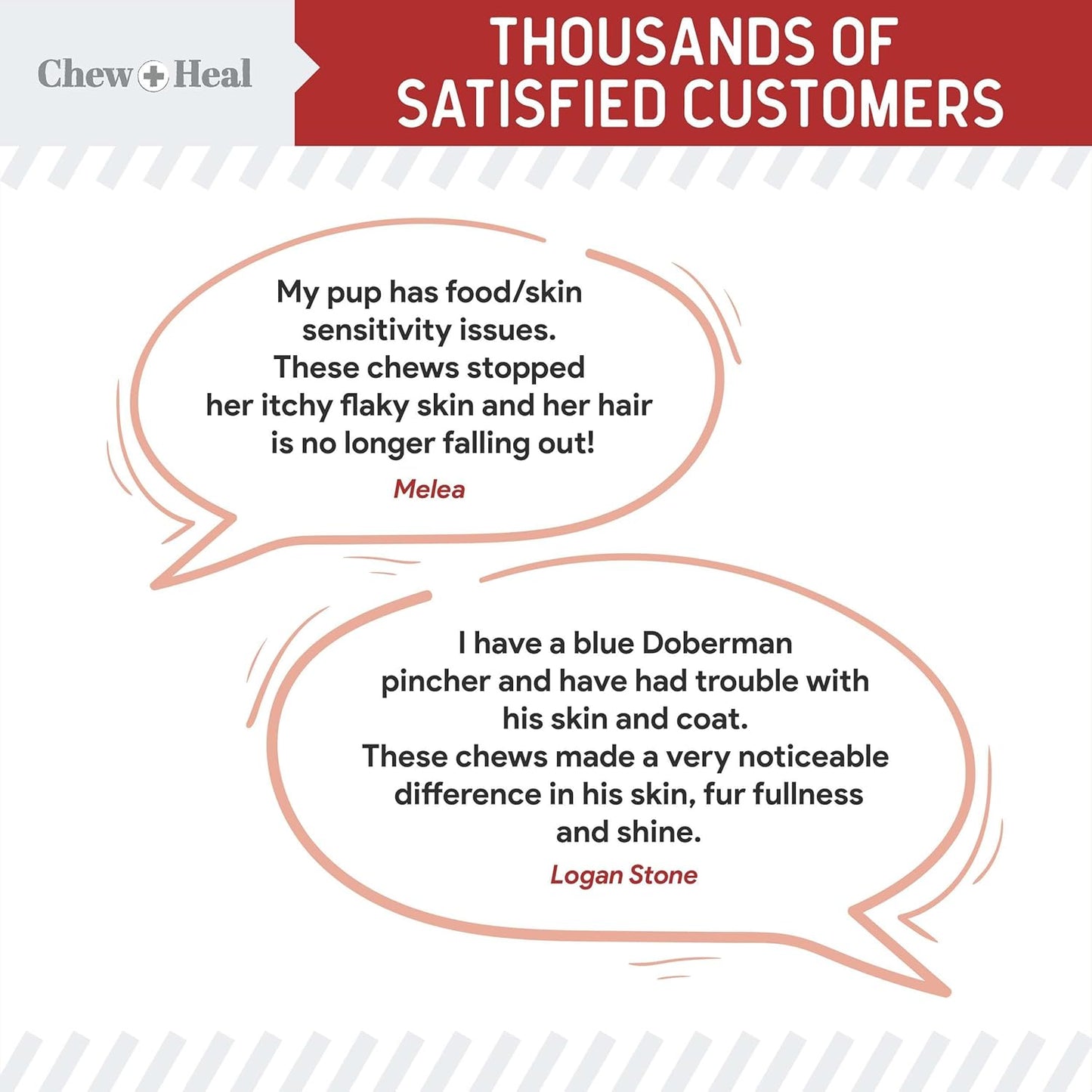 Best Itchy Skin Relief for Dogs -360 Soft Chew Omega Treats for Skin and Coat -Salmon Oil Blend of Fatty Acids, Omega 3, 6, Vitamins, Antioxidants -Made in USA (2 Packs of 180, Bacon Flavor)