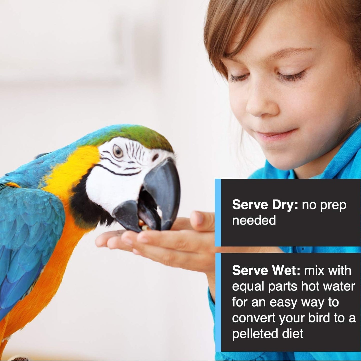 Tropimix Bird Food, Hagen Large Parrot Food with Seeds, Fruit, Nuts, Vegetables, Grains, and Legumes, Enrichment Food, 4 lb Bag (Pack of 2)