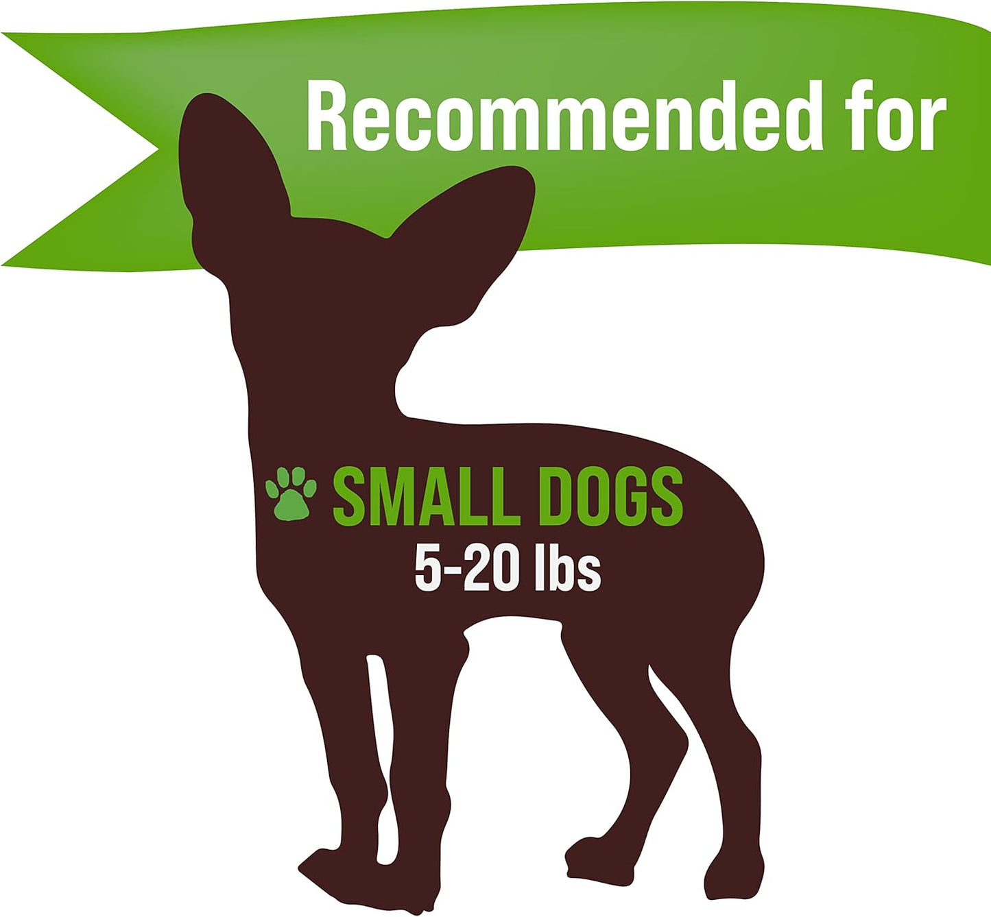 Buck Bone Organics Dog Chews, Elk Antlers for Dogs, Long Lasting Dog Bones for Aggressive Chewers, All Natural, No Preservatives, Wild Shed in The USA (Small 3 Pack)