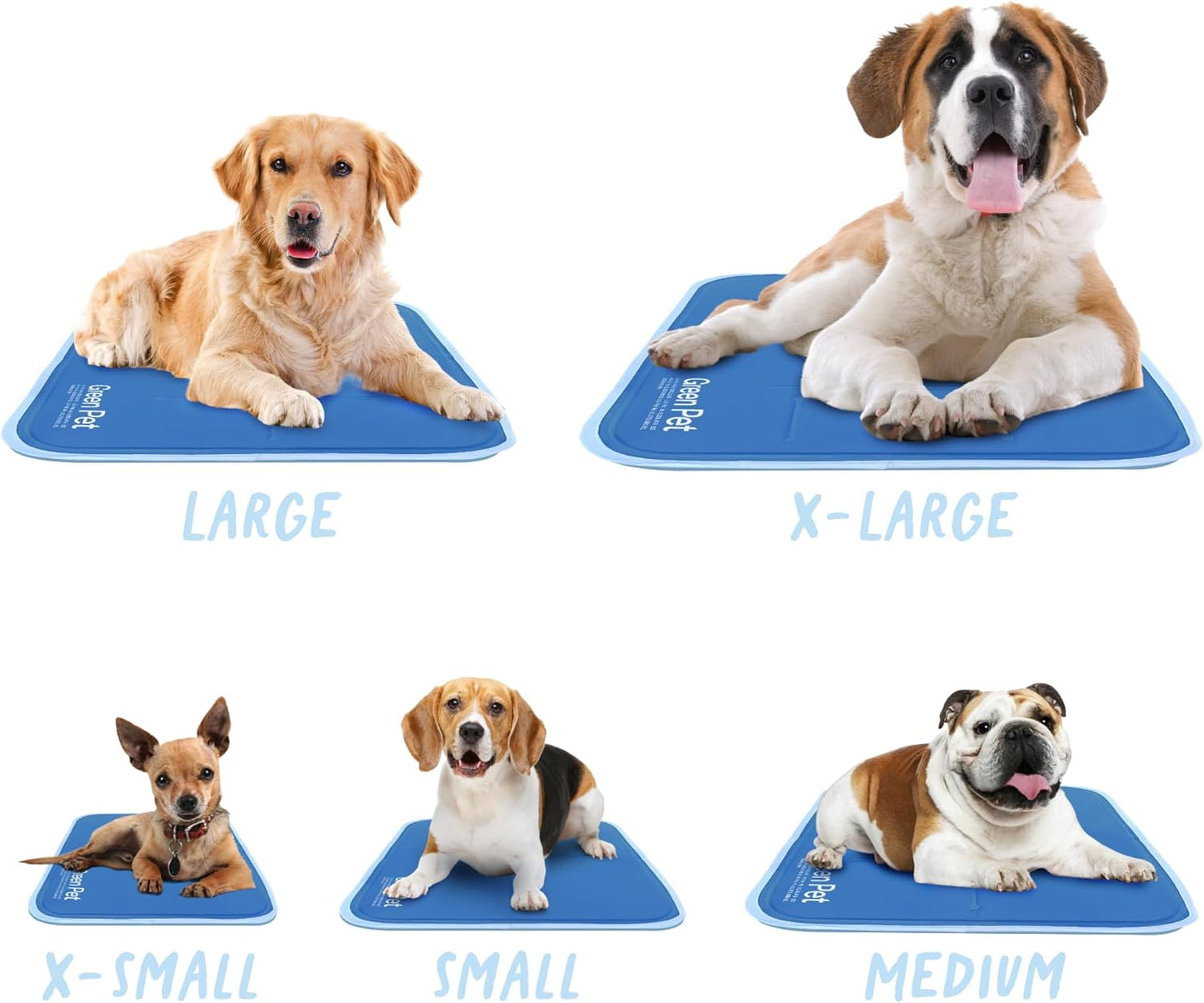 The Green Pet Shop Cool Pet Pad - Extra Small, Disney’s Stitch - Self-Cooling, Pressure Activated Mat for Dogs & Cats from 0-8 lbs - Non-Toxic Gel, No Water Needed