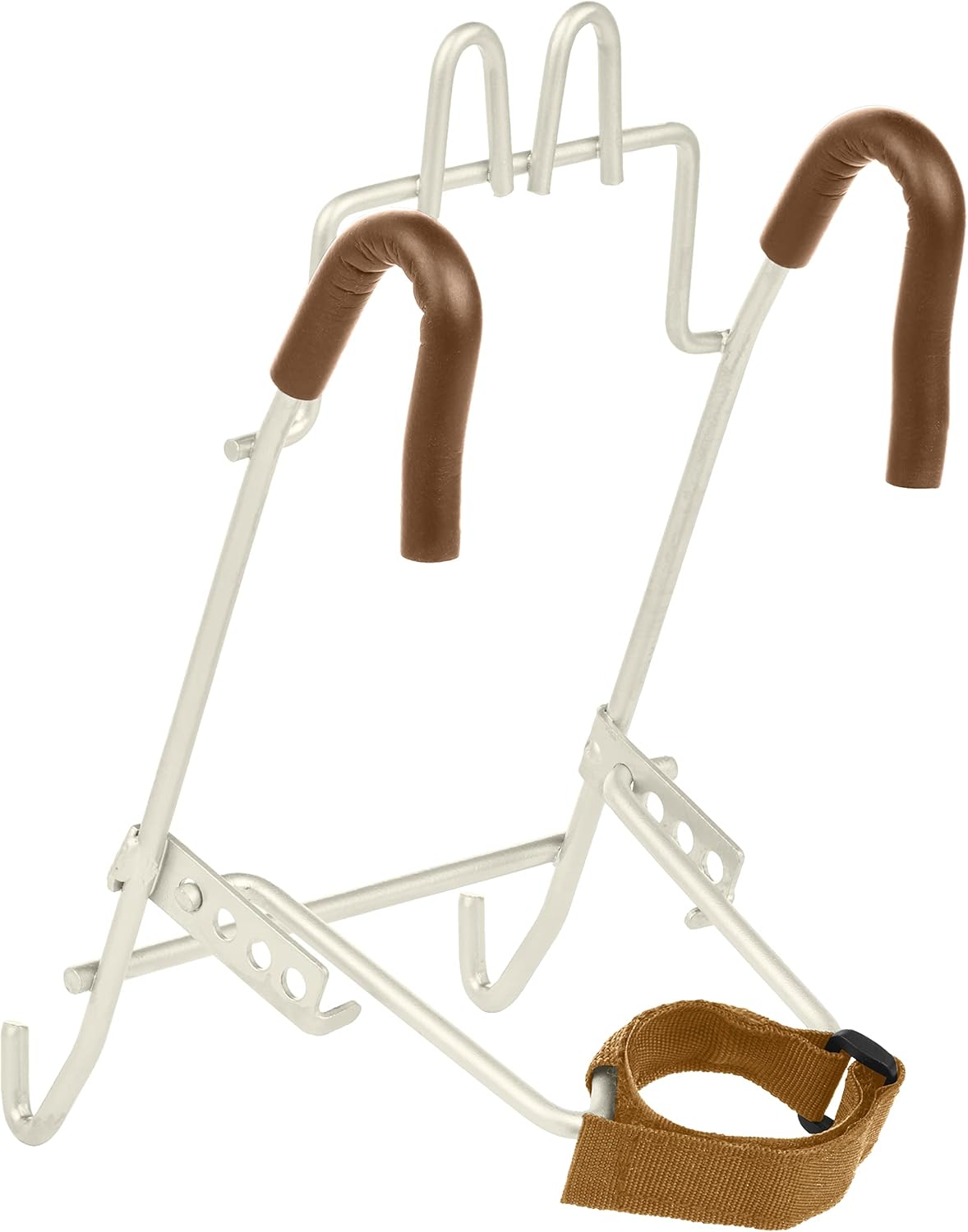 Retrospec Apollo Detachable Front Bike Basket Steel Half-Mesh with Integrated Detachable Hooks and Built-In Handle, Easy Assembly and Portability for Bicycles