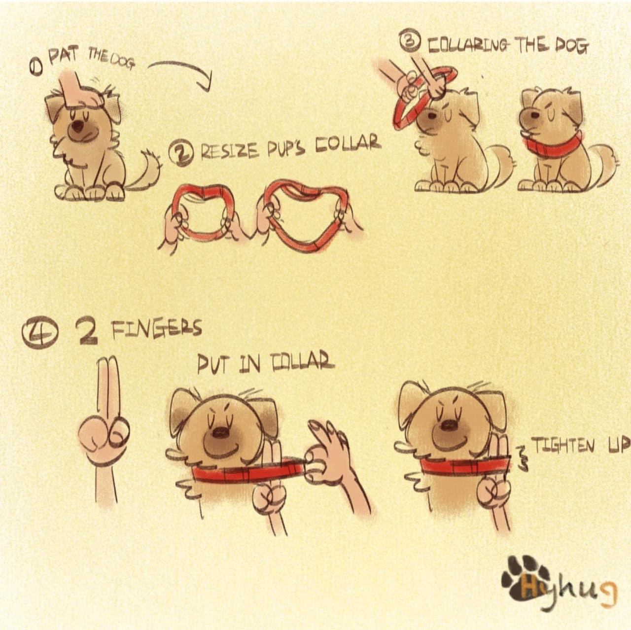 Hyhug Improved Design Nylon Webbing, Cold Water Washing Does Not Fade, Not Polluting Dog Hair, Wear Resistant and Not Prone to Fuzzing. No Slip Training Martingale Collar. (Candy Pink, Small)