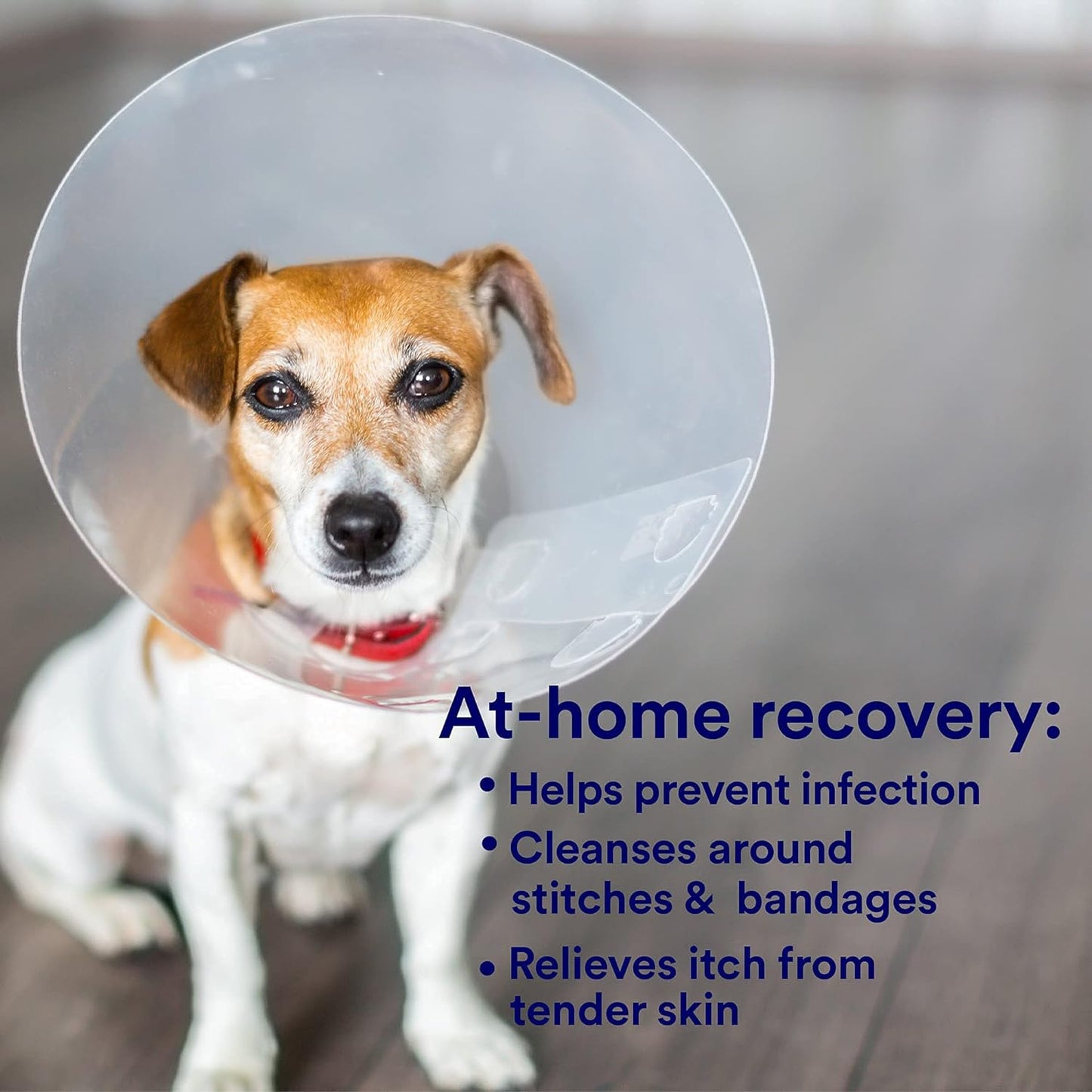 SkinSmart Antimicrobial Wound Care for Pets, Hypochlorous Acid Removes Bacteria to Promote Healing and Relieves Itch, Safe if Licked, 8 Ounce Spray Bottle