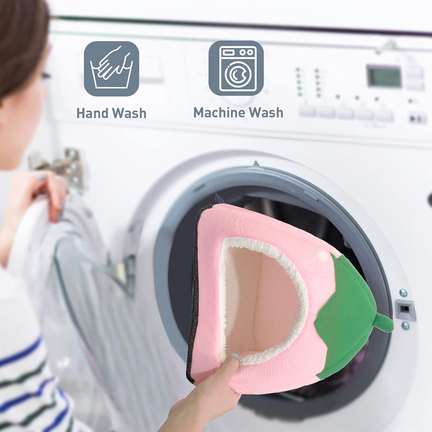 Guinea Pig Hideout Bed Rabbit House Cave Accessories Cozy Hide-Out for Bunny Hedgehog Ferret Chinchilla&Other Small Animals