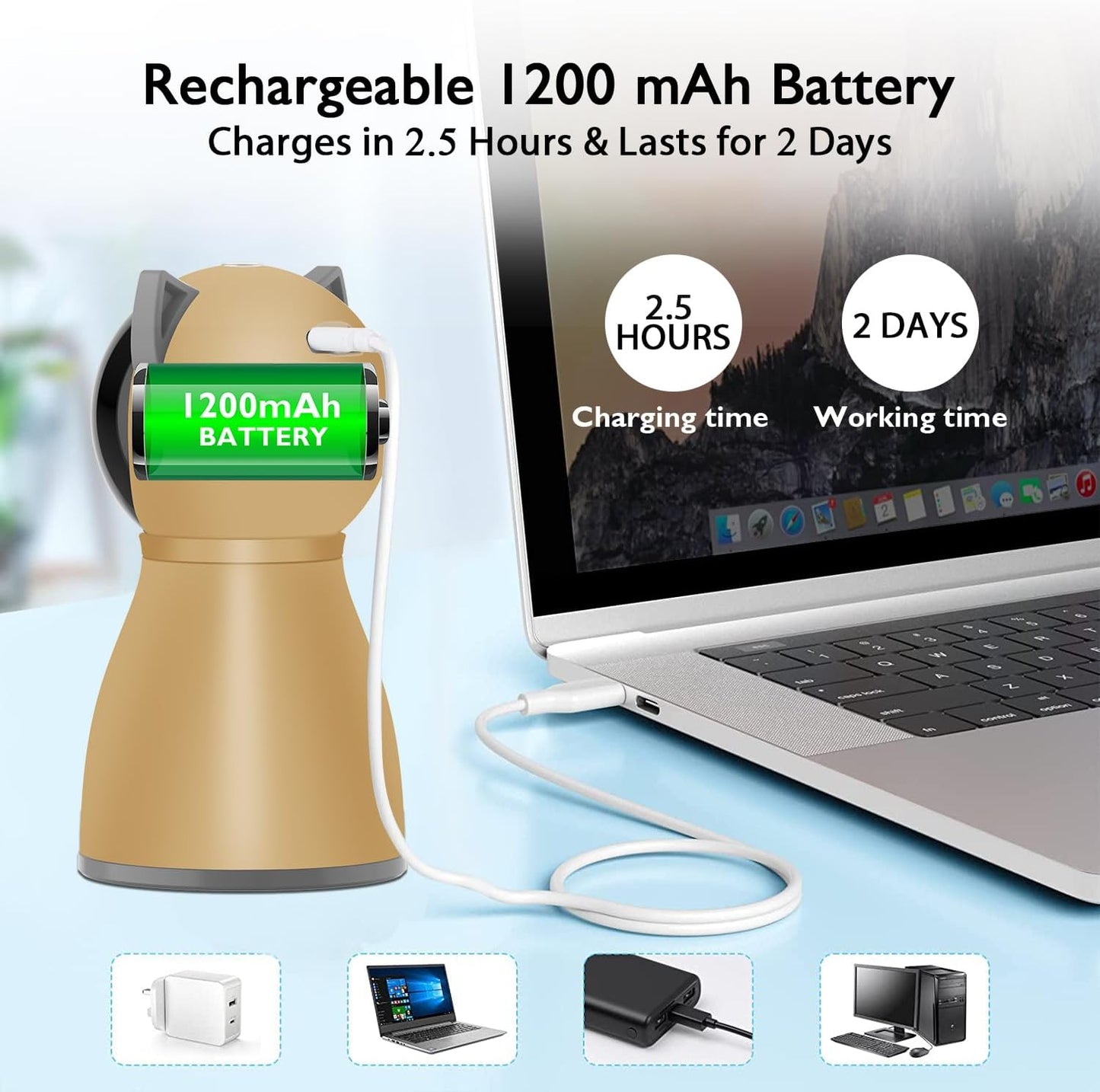 Interactive Cat Laser Toy Automatic for Indoor Cats,Real Random Trajectory Rechargeable Laser Cat Toys for Indoor Cats/Kittens/Dogs