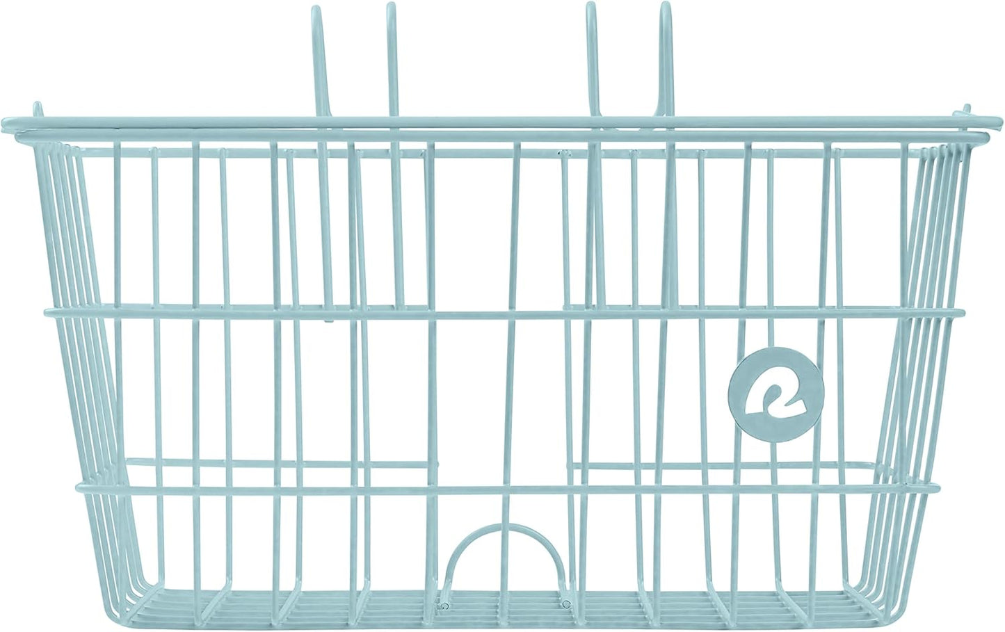 Retrospec Apollo-Lite Lift-Off Bike Basket - Detachable Steel Handlebar Basket with Carrying Handle for Commuting, Shopping & Beach Trips - 14.5in x 9.5in Weather-Resistant Biking Gear