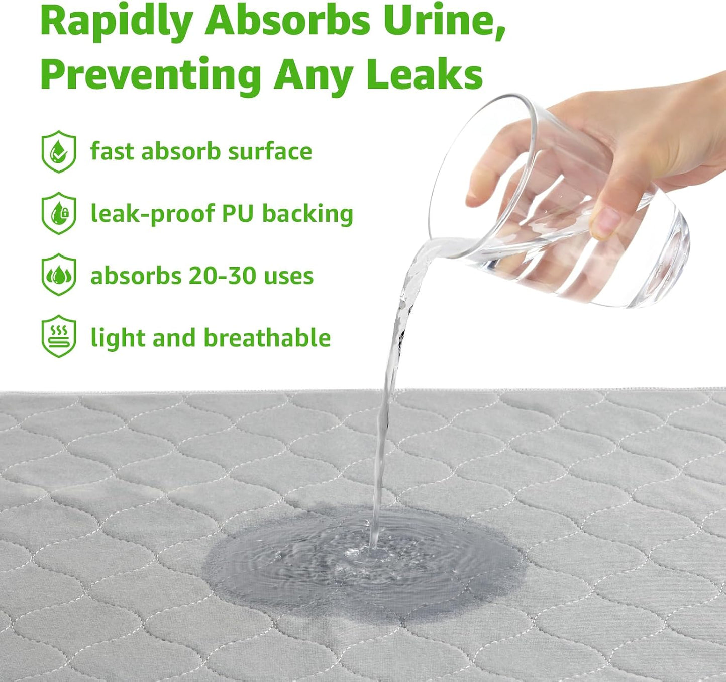 Dog Grass Large Potty Patch, Dog Litter Boxes Artificial Grass Bathroom Turf for Pet Training, Washable Puppy Pee Pad, Perfect Indoor/Outdoor Portable Potty Pet Loo (Potty system-47.6"x29.2")