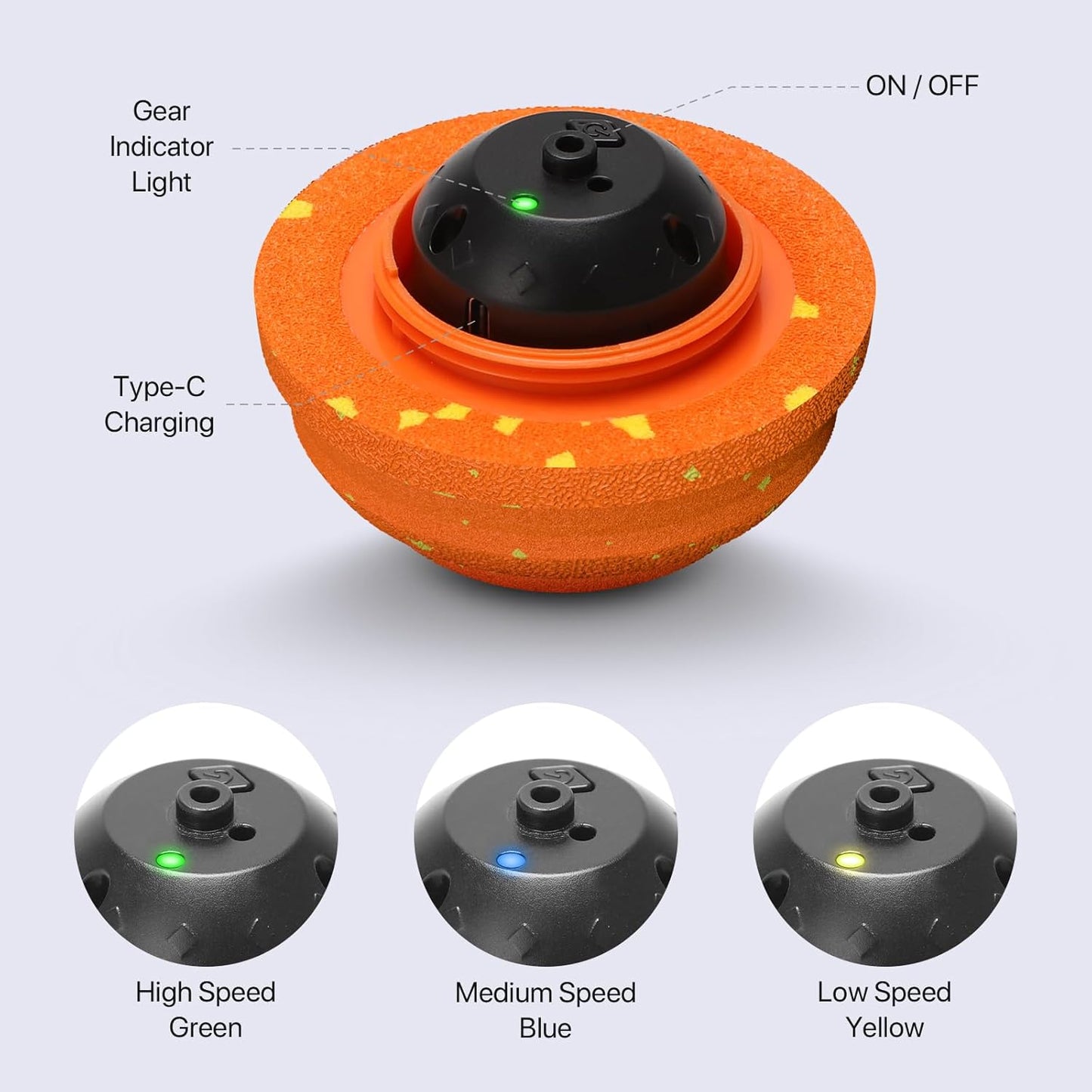 Interactive Dog Toys Balls Moving - Smart Automatic Bouncing Interactive Dog Ball, Durable Pet-Safe E-TPU Material, IPX7 Waterproof, Anti Boredom Dog Toys to Keep Them Busy for Large and Small Dogs