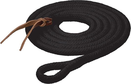 Weaver Equine Performance Lead Rope, Long Horse Lead Rope with Quick Halter Attachment, Soft Comfort Grip, Barn Horse Tack for Daily Use & Showing