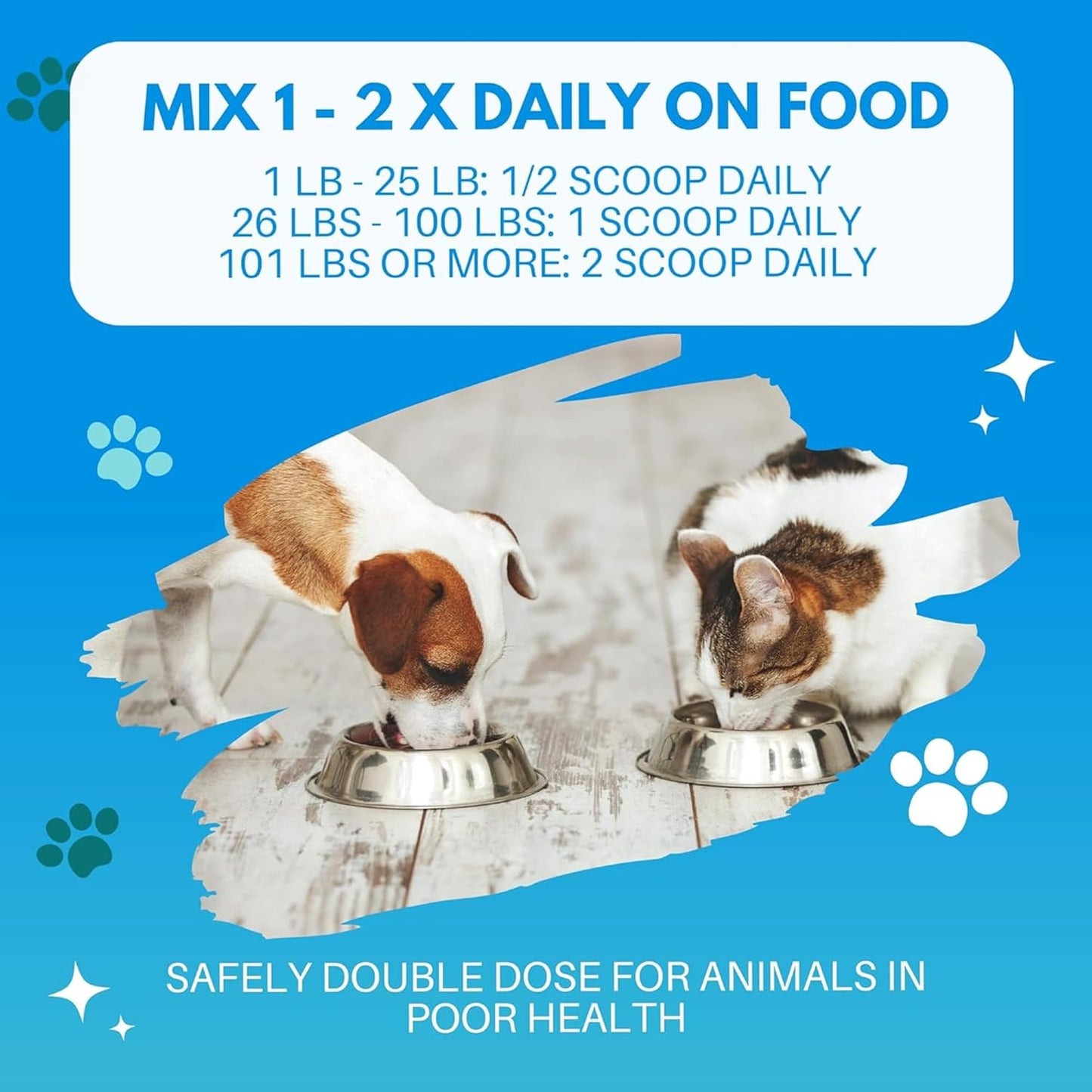 Bio-Active Bovine Colostrum for Dogs, Cats, Puppies, Kittens & Pets - Daily Colostrum Powder Supplement 240g (480 Servings)