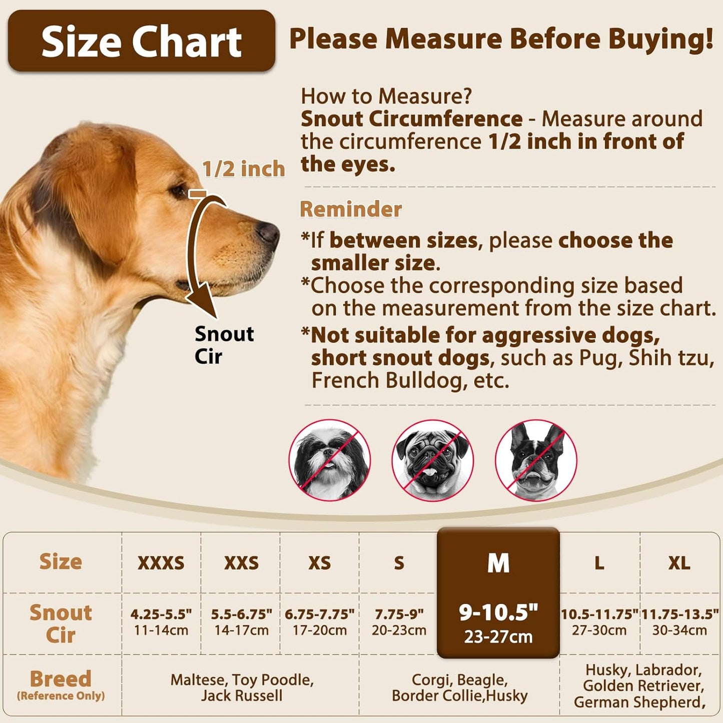 Crazy Felix Nylon Dog Muzzle for Small Medium Large Dogs Poodle Labrador Golden Retriever Doberman, Air Mesh Breathable and Drinkable Pet Mouth Guard for Anti-Biting Chewing Scavenging(M, Pink)