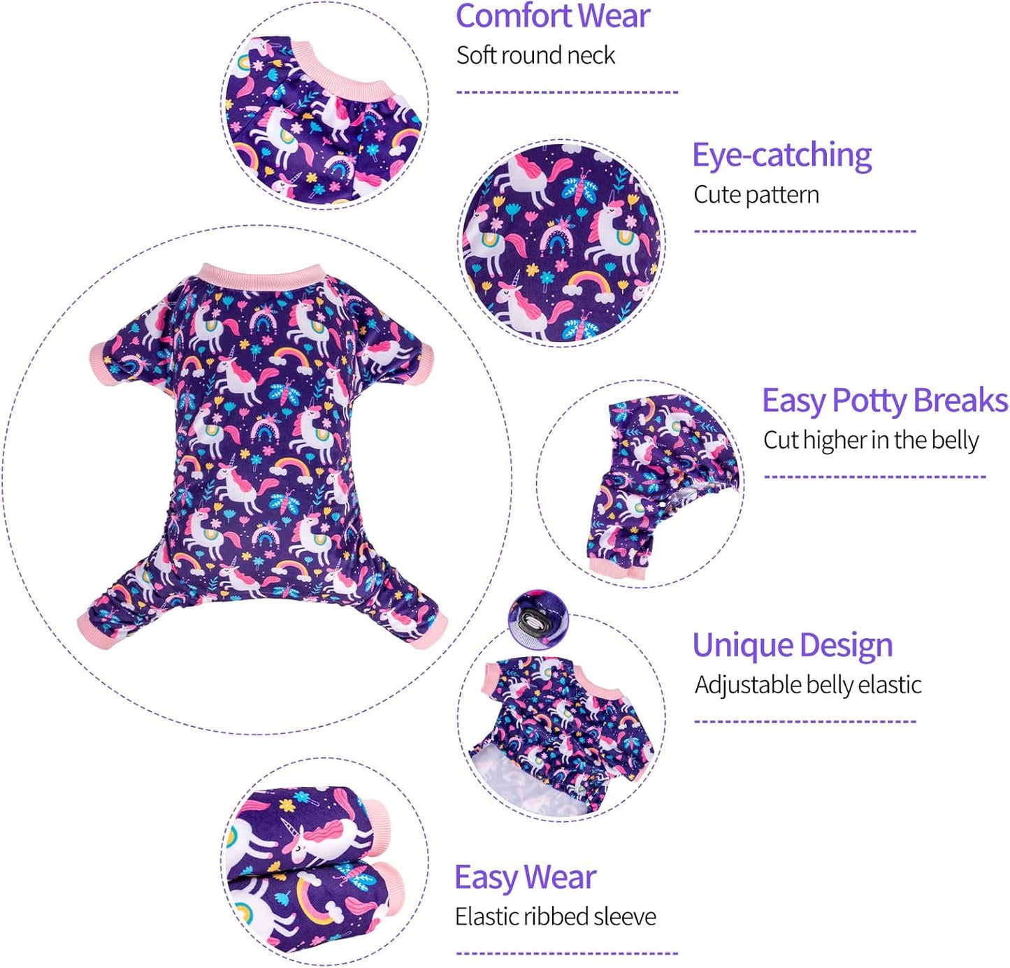 CuteBone Dog Halloween Pajamas Puppy Onesies Small Dogs Soft Pjs Coat Cat Apparel Comfy Pet Christmas Clothes Outfit Doggie Bodysuit P291L