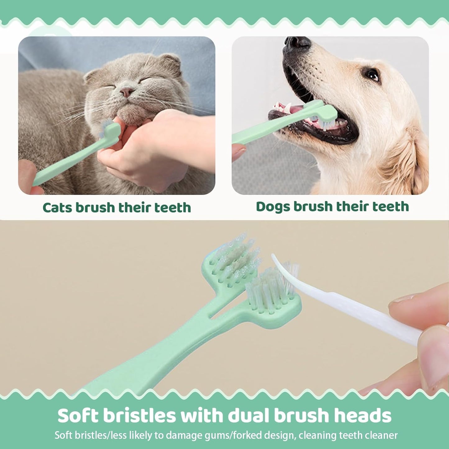 8-in-1 Pet Grooming Kit for Dogs & Cats - Includes Slicker Brush, Nail Clippers, Comb, Scissors, Toothbrush & Collapsible Bowl - Deshedding, Hair Trimming & Care Set, Travel Bag