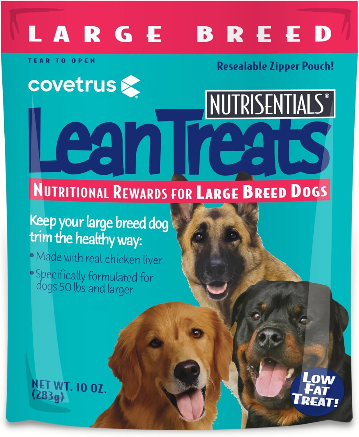 Butler Lean Treats Nutritional Rewards For Large Dogs (1 Pack), 10 Oz/Large