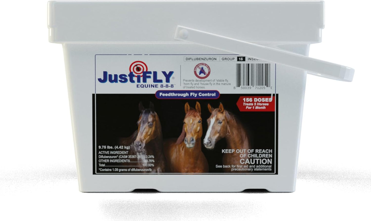 Equine 8-8-8 Fly Control for Horses (10 lb)