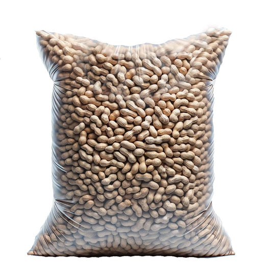Wildlife in-Shell Peanuts, 25 lbs for Birds, Squirrels, and Wildlife. USA Grown Non-GMO, Organic Small Farm, Raw in-Shell Peanuts. Wildlife Grade, 25 lbs.