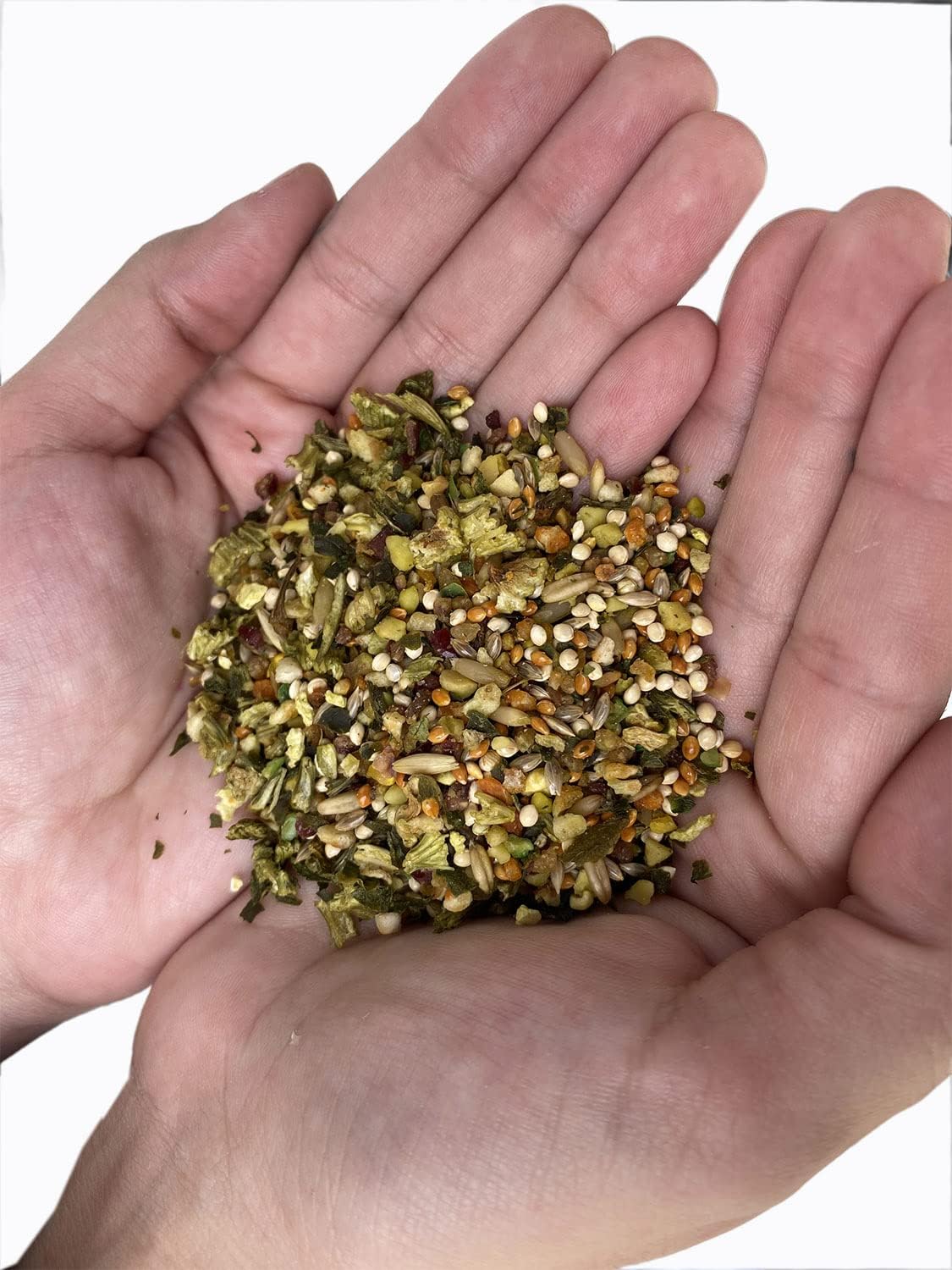 Birds LOVE All Natural Garden Blend Bird Food for Small Birds - Lovebirds, Cockatiels, Parakeets and Parrotlets 4lb