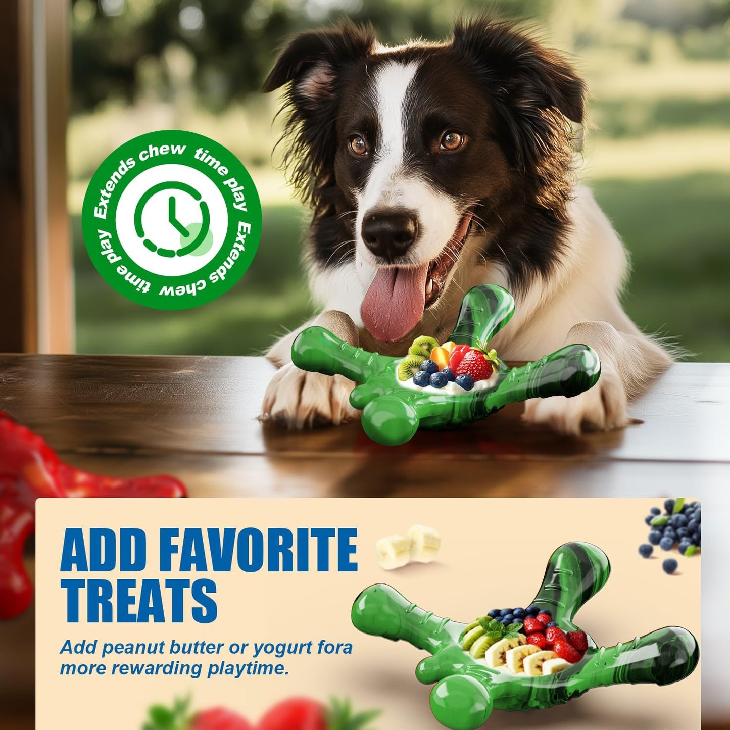 Dog Toys for Small Dogs, Nylon Indestructible Dog Toy for Small Dogs, Hedgehog Puppy Chew Toys with Bacon Flavor,Long Lasting, Puppy Teething Toys, Green