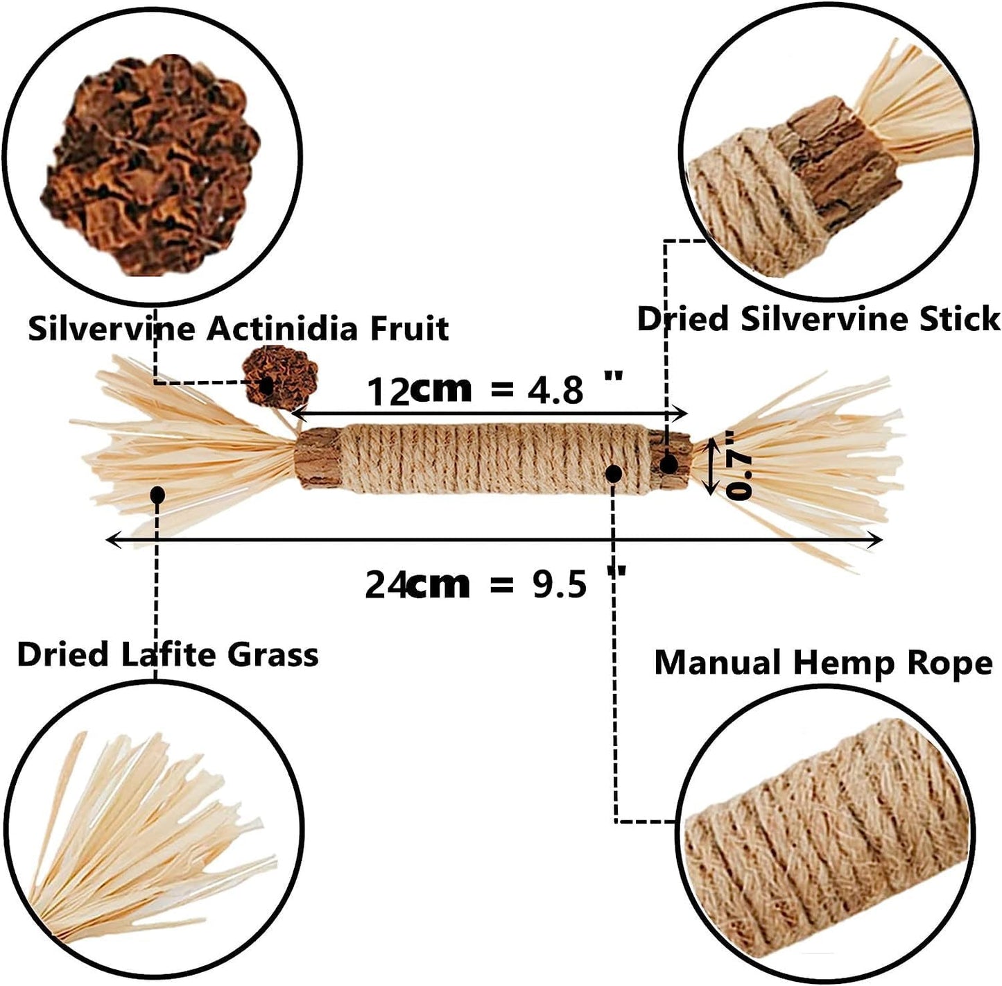 Cat Toys 21Pack Silvervine Chew Stick Kitten Treat Catnip Toy Kitty Natural Stuff Catnip for Cleaning Teeth Indoor Dental Snack Interactive