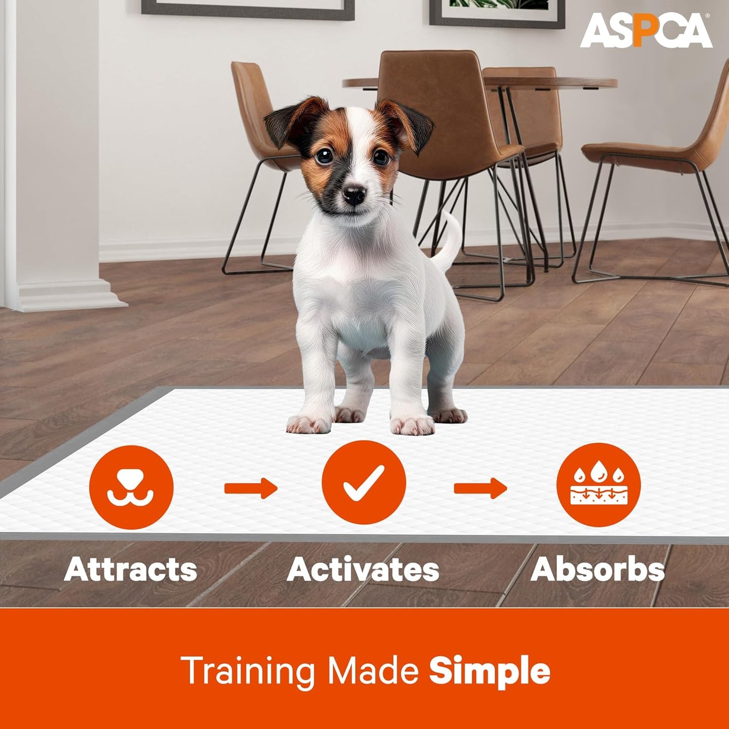 Puppy Pads: 100 Count Dog Pee Pads with Odor Control, 26x30 XL for Indoor/Outdoor Use