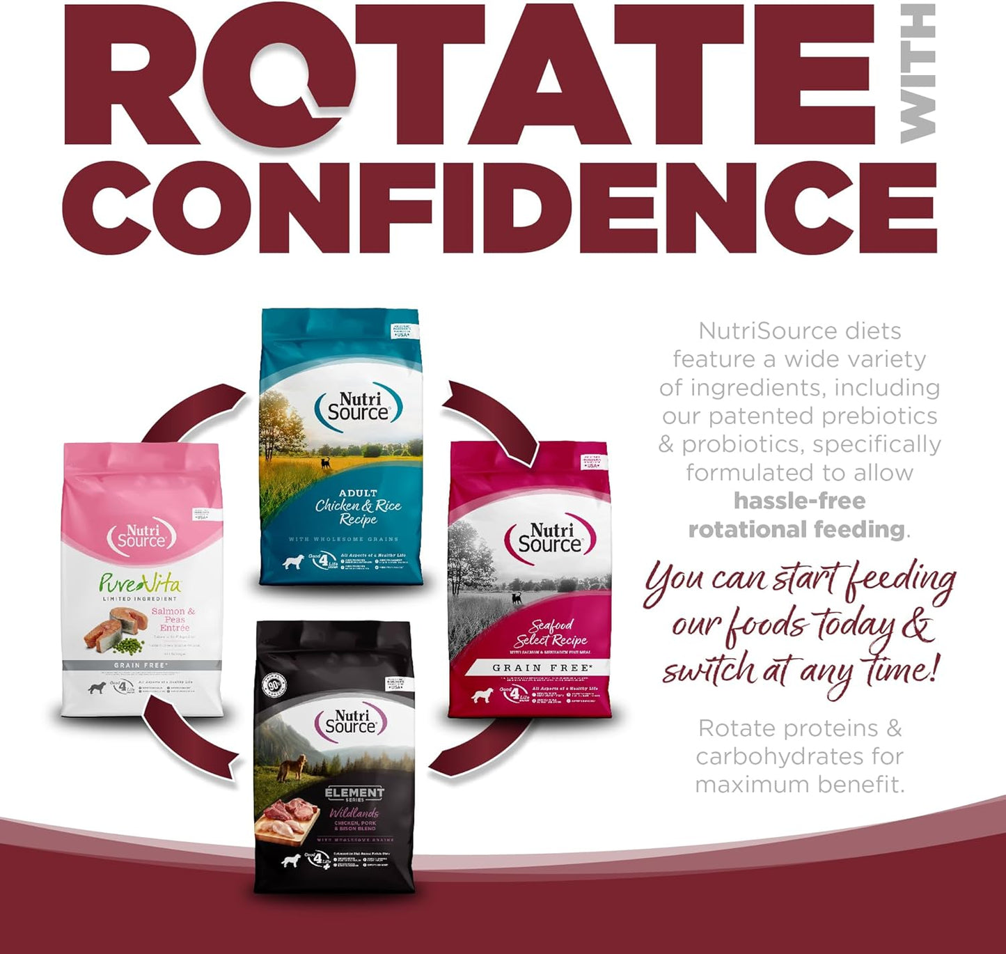 NutriSource Dry Dog Food, Beef and Rice, 12LB