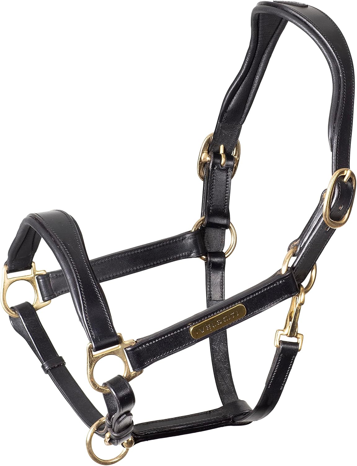 Shires Velociti Rapida Cushioned Leather Halter