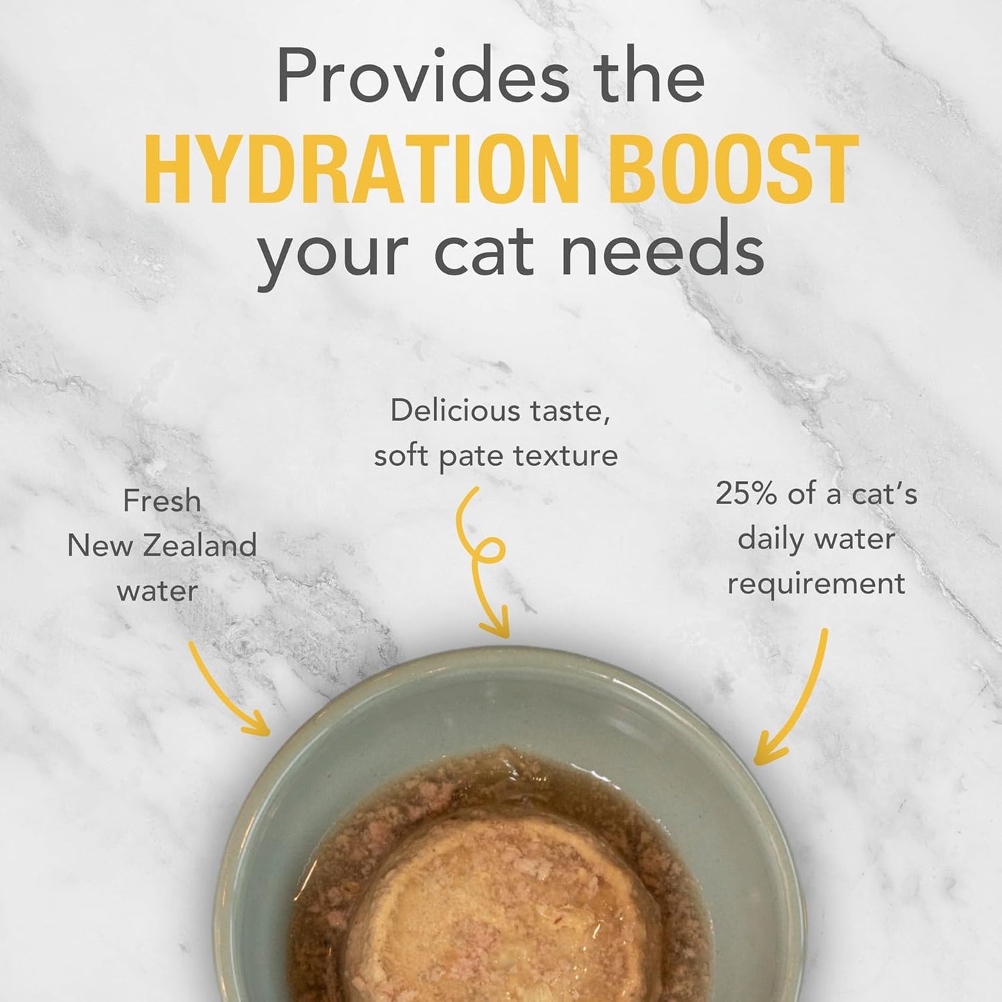 Feline Natural New Zealand Canned Catfood Wet Food, High-Meat, Low-Carb, & Grain Free Cat Food Wet, Chicken Feast, 3 oz, Pack of 24