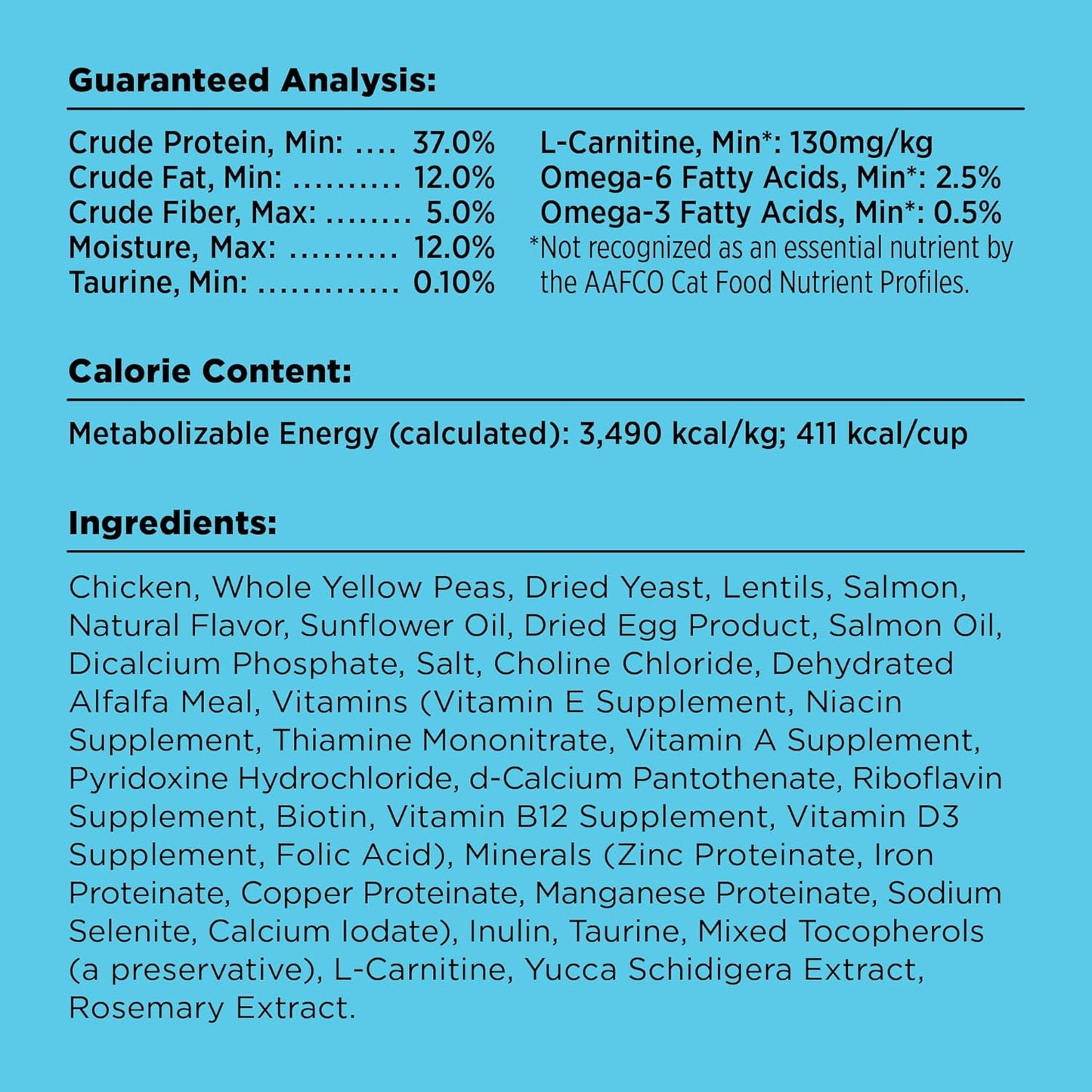 BIXBI Liberty Dry Food Indoor Cat Health Chicken & Salmon Recipe, 3lb