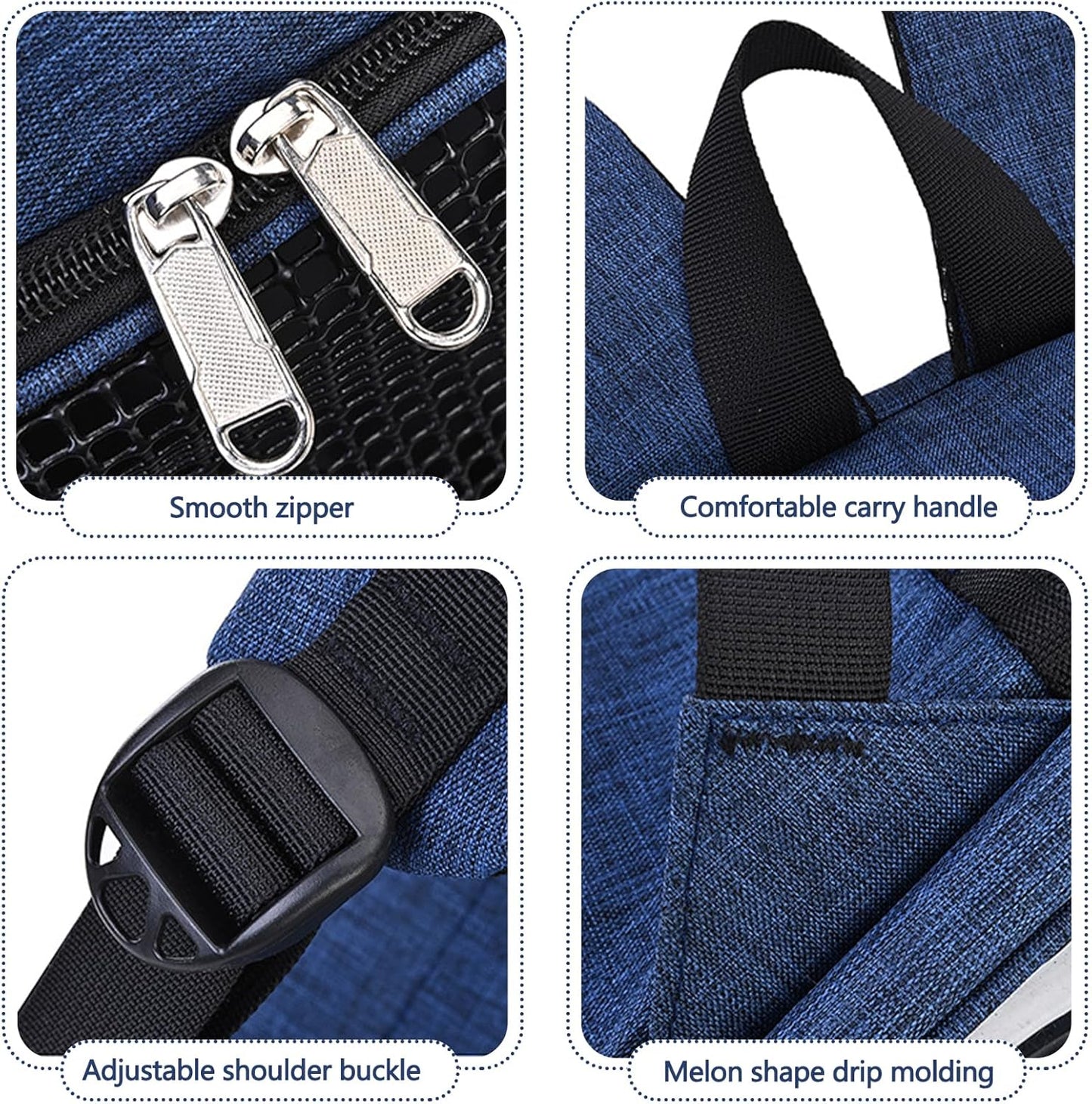 Pet Backpack, Airline Approved Dog Backpack, Cat Bag for Travel Hiking Bike Riding Walking Outdoor, Cat Backpack with Breathable Mesh(Gray)