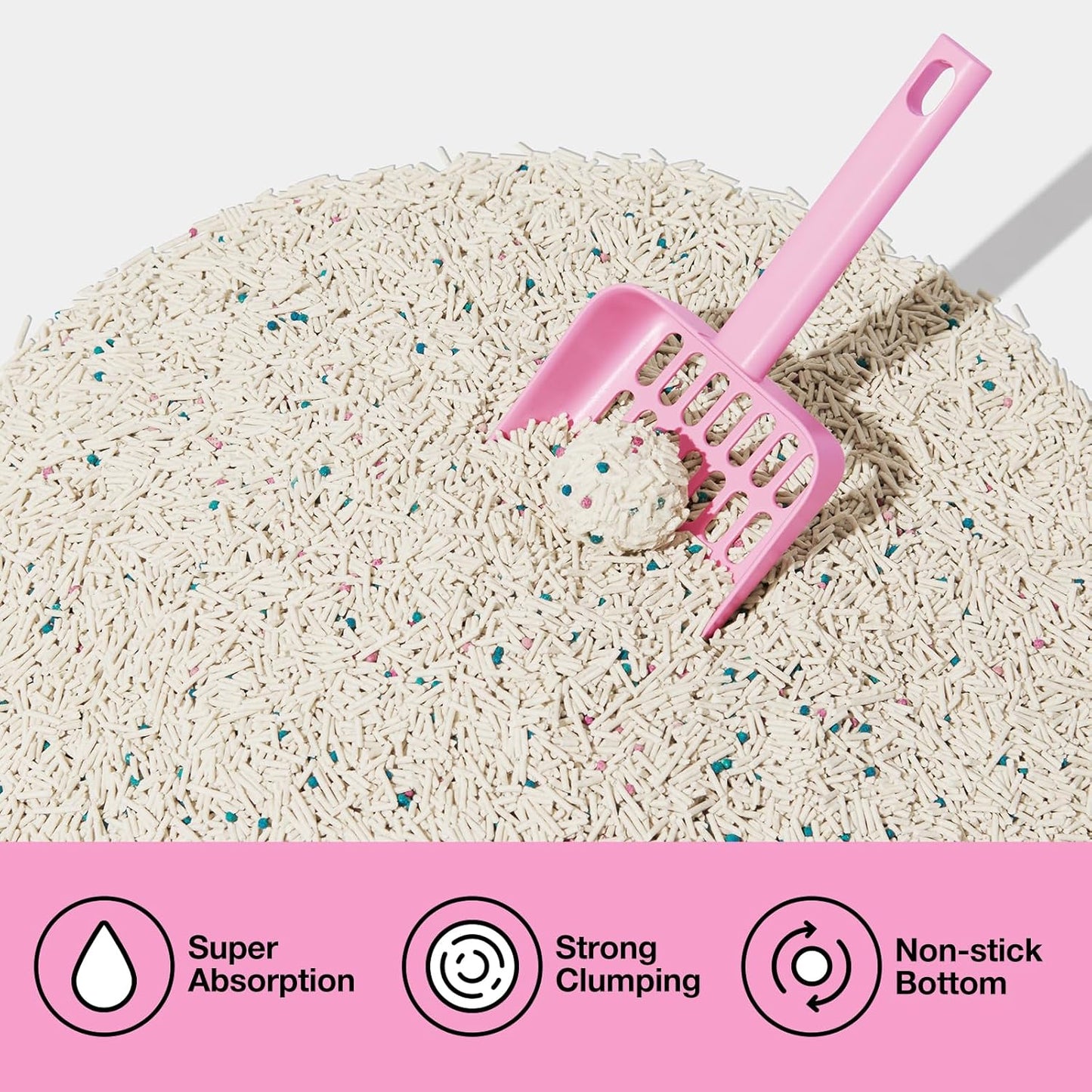 VETRESKA Cherry Blossom Tofu Cat Litter,Natural Kitty Litter Strong Clumping Flushable Cat Litter Pellets Ultra Absorbent,Dust-Free,Low Tracking,Deodorant Tofu Litter Compostable(5.5lb×2bags)