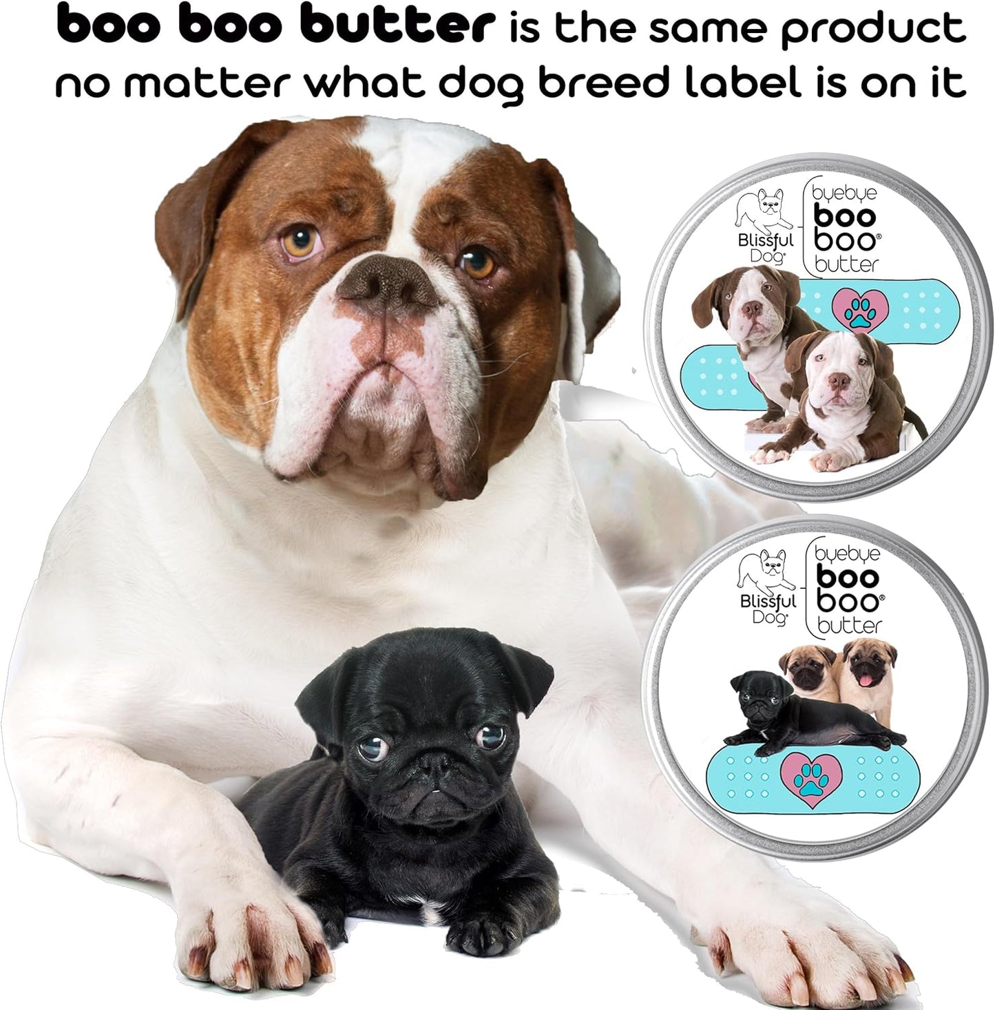 The Blissful Dog Lhasa Apso Boo Boo Butter, 0.15-Ounce