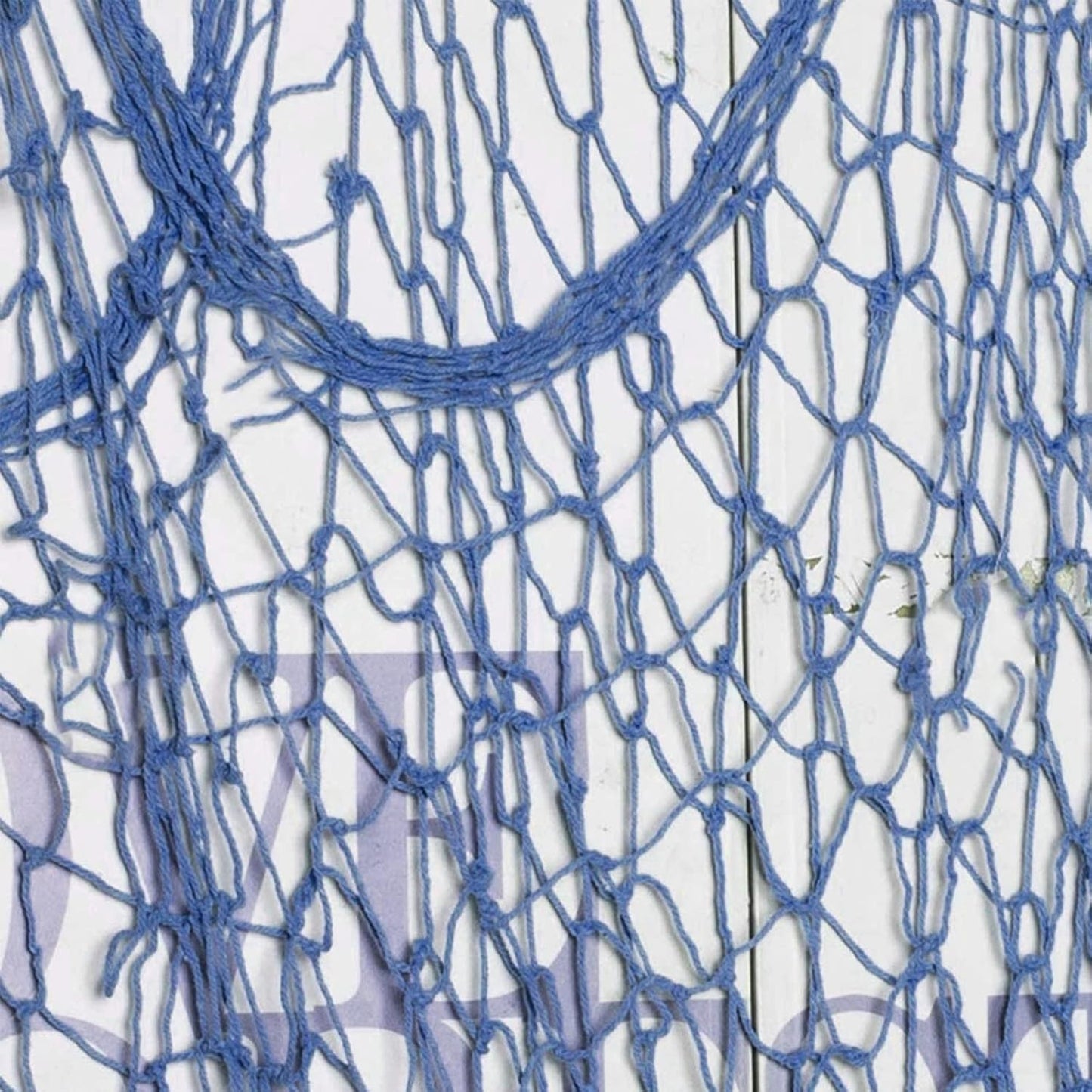 Rosoz Nature Fish Net Wall Decoration with Shells, Ocean Themed Wall Hangings Fishing Net Party Decor for Pirate Party,Wedding,Photographing Decoration