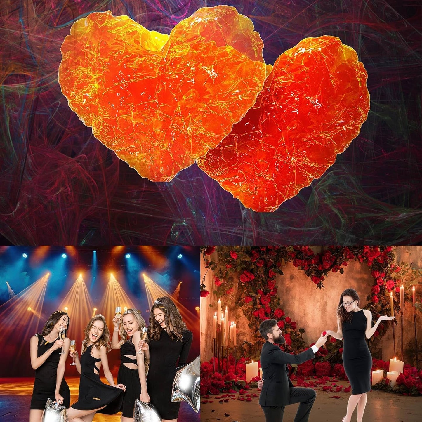 Mushrooms Aquarium Background Fantasy Bright Flowers Butterflies Fish Tank Backdrop Decoration Poster Trippy Wonderland Landscape with Giant Mystical Mushrooms Terrarium Background Decor 36x20in