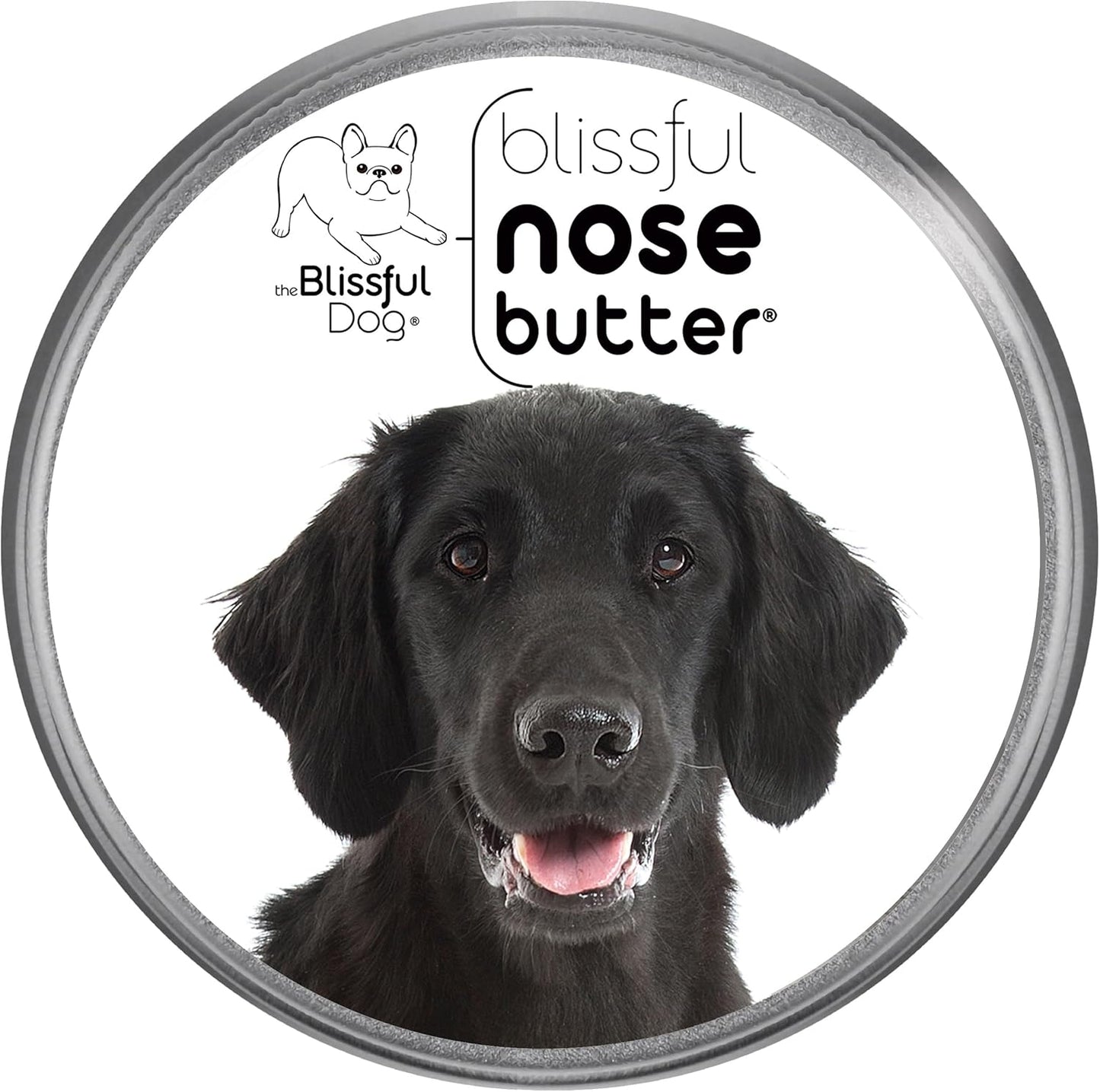 The Blissful Dog Flat-Coat Retriever Unscented Nose Butter - Dog Nose Butter, 4 Ounce