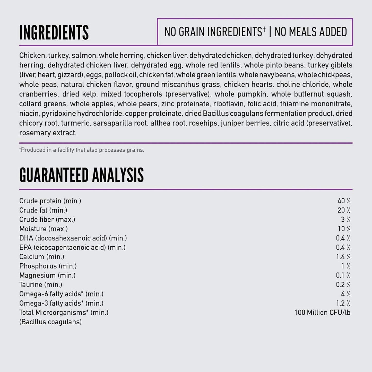 ORIJEN Grain Free High Protein Premium Dry Cat Food Kitten Recipe 4lb Bag