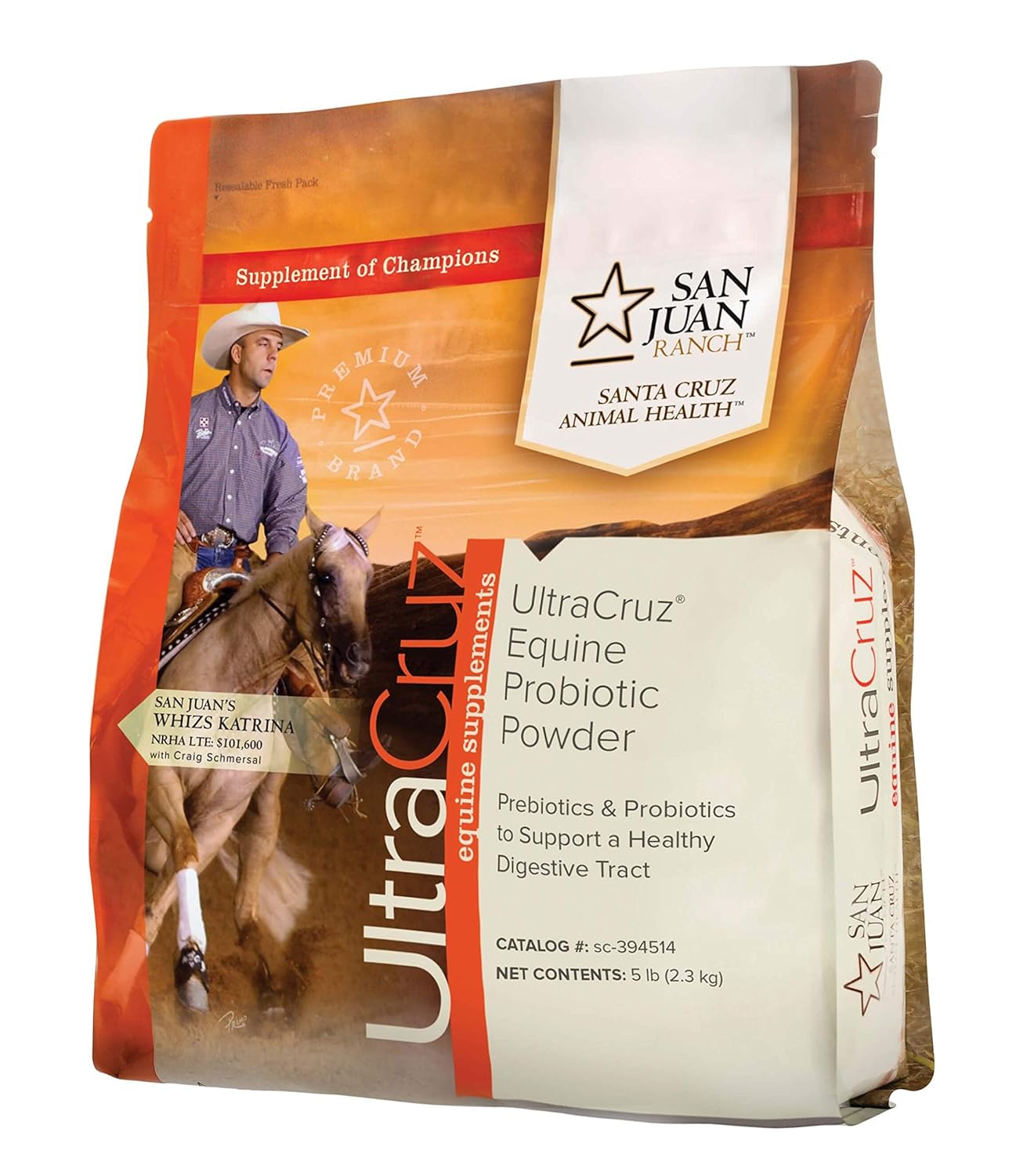 UltraCruz® Equine Probiotic Powder, 5 lb