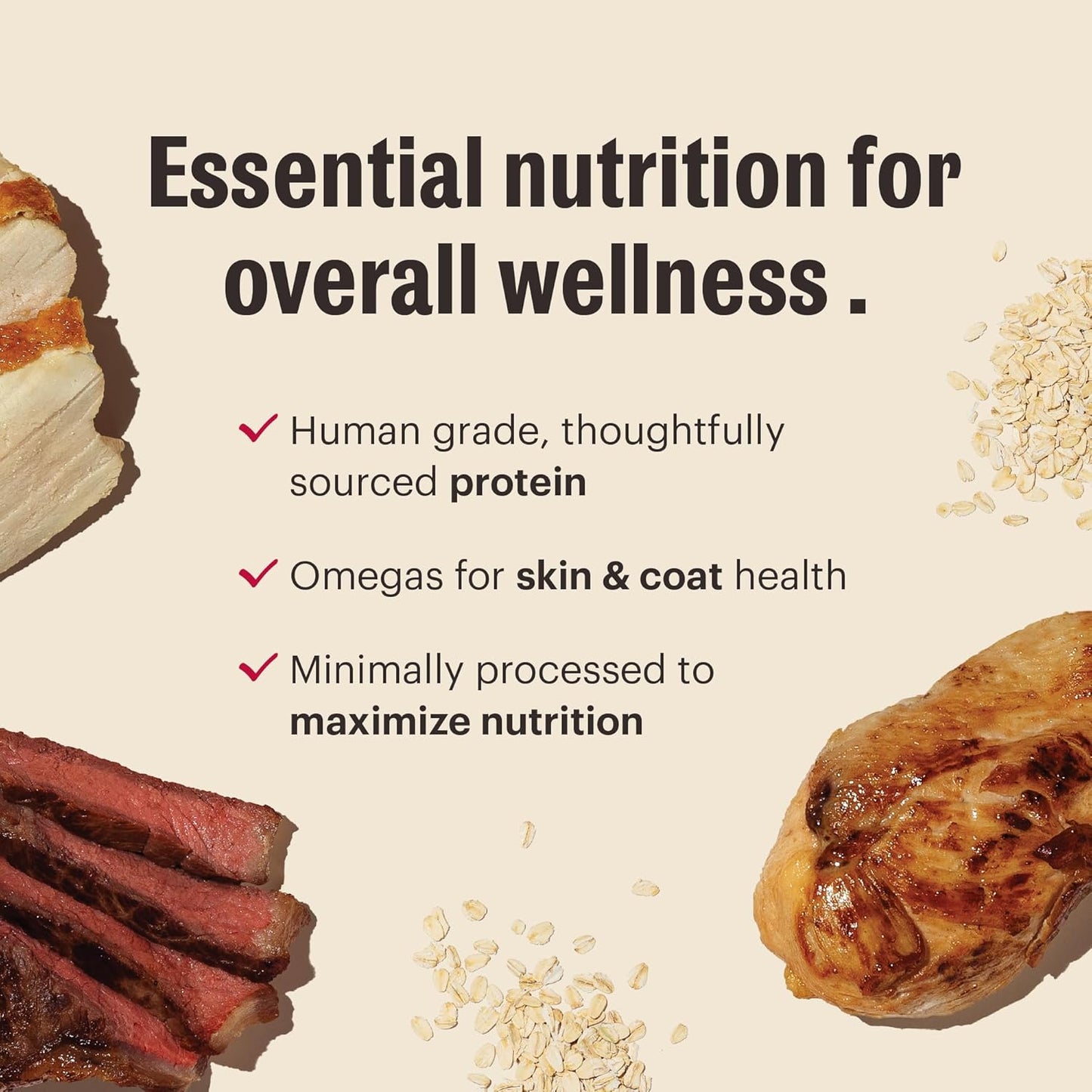 The Honest Kitchen Essential Clusters Dog Whole Grain Chicken 20 lb Bag